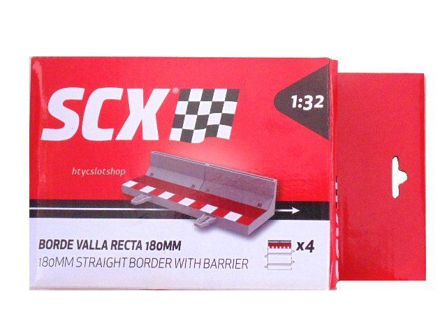 BORDE VALLA RECTA 180 MM X 4 UNIDADES