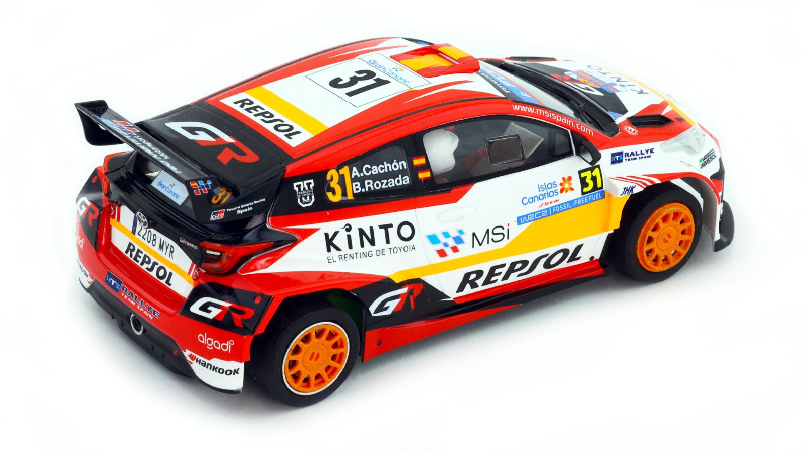 TOYOTA YARIS 2 #31 RALLY CANARIAS 2025 REPSOL CACHON / ROZADA