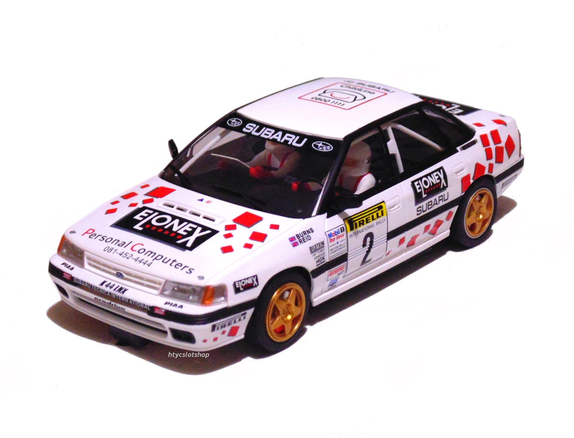 SUBARU LEGACY GR.A #2 WINNER PIRELLI RALLY 1993 BURNS / REID
