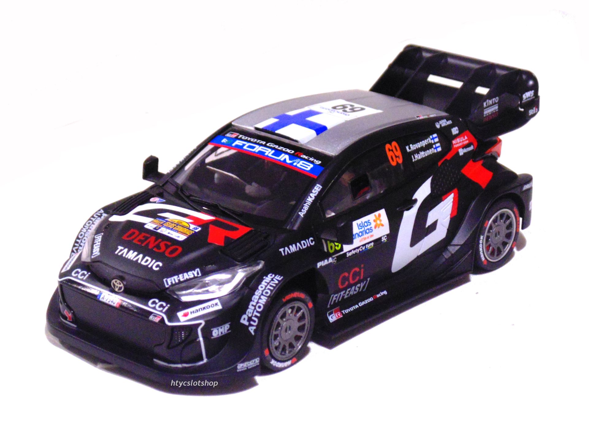 TOYOTA YARIS WRC1 #69 ROVANPERA / HALTTUNEN  WINNER RALLY CANARIAS 2025