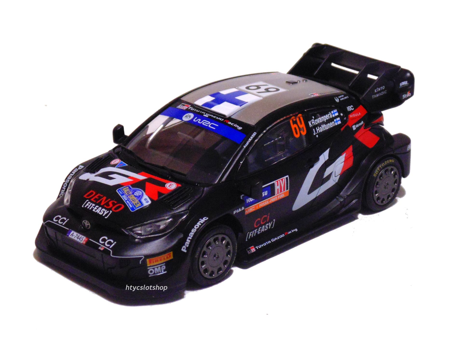 TOYOTA YARIS WRC #69 RALLY DE SUECIA 2024 ROVANPERÄ / HALTTUNEN