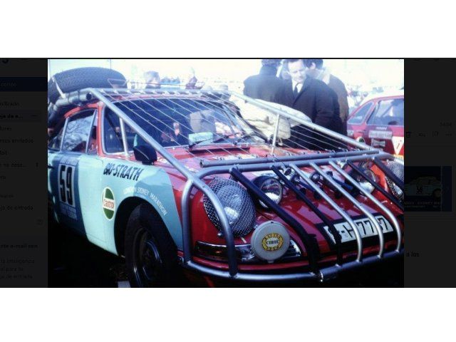 PORSCHE 911 #59 LONDON - SYDNEY MARATHON 1968 HUNTER / DAVENPORT