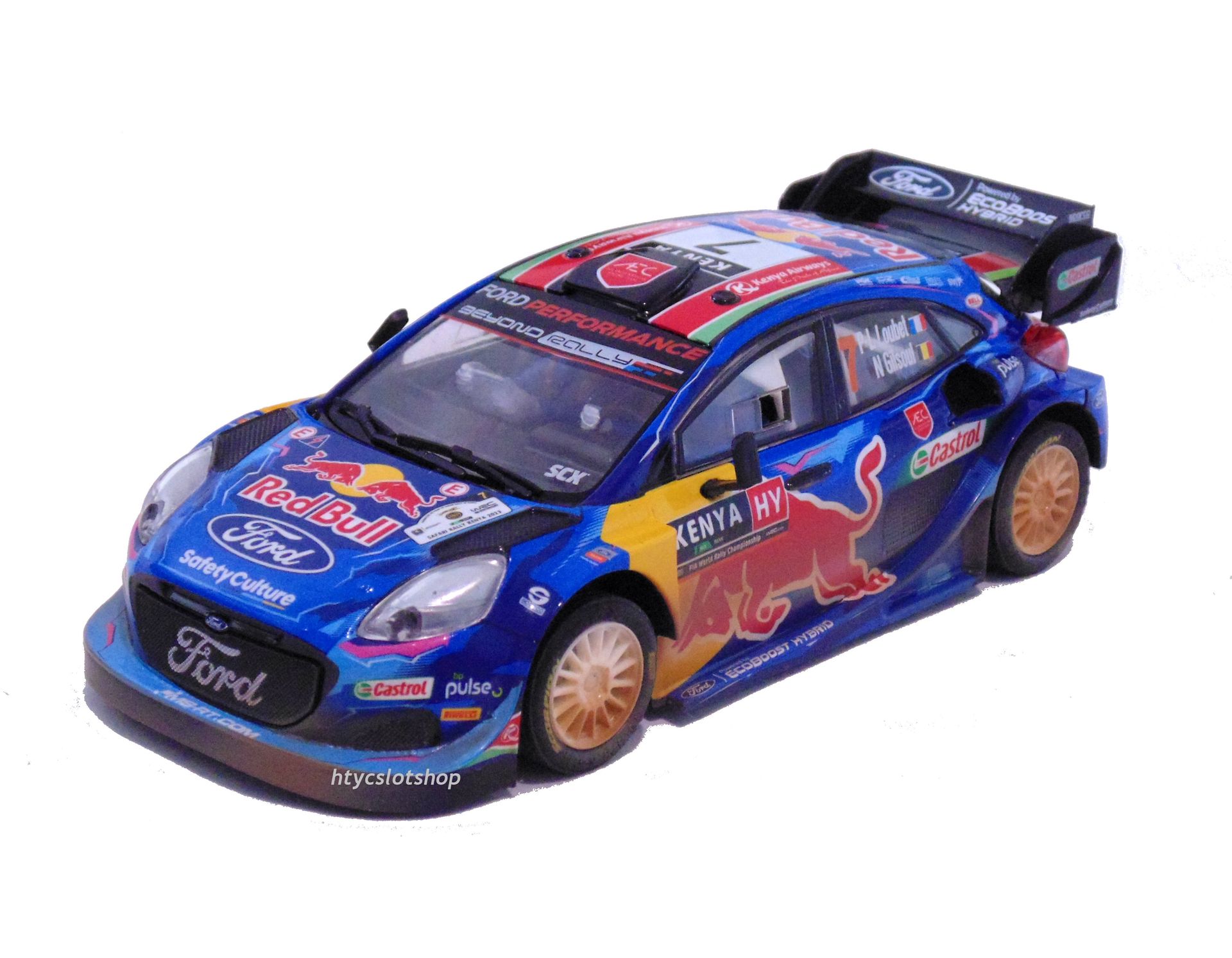 FORD PUMA WRC #7 KENYA RALLY MUD EFFECT LOUBET / GILSOUL