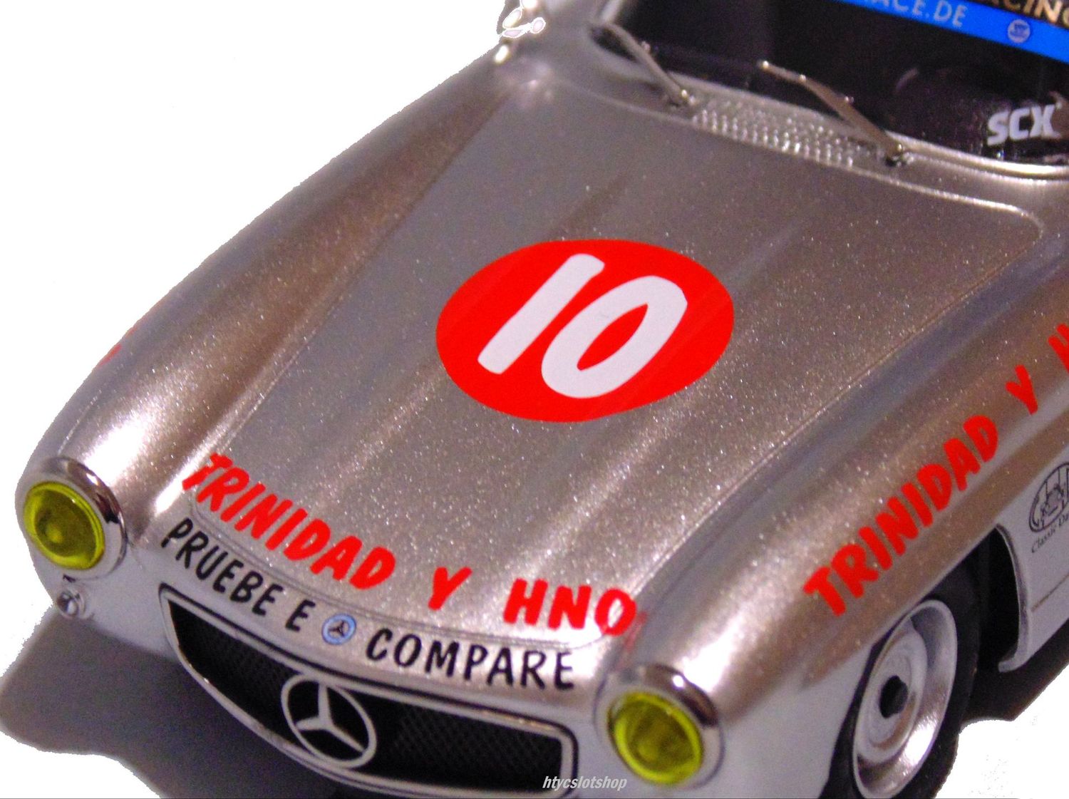 SCALEXTRIC Vehículo De Carreras Original Mercedes-Benz 300 SL Coupé – Panamericana, Escala 1:32 Para Slot