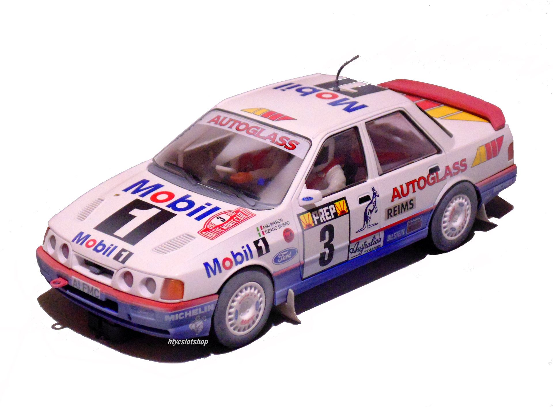 FORD SIERRA COSWORTH 4X4 #3 EFECTO SUCIO BIASION / SIVIERO RALLYE MONTE CARLO 1992