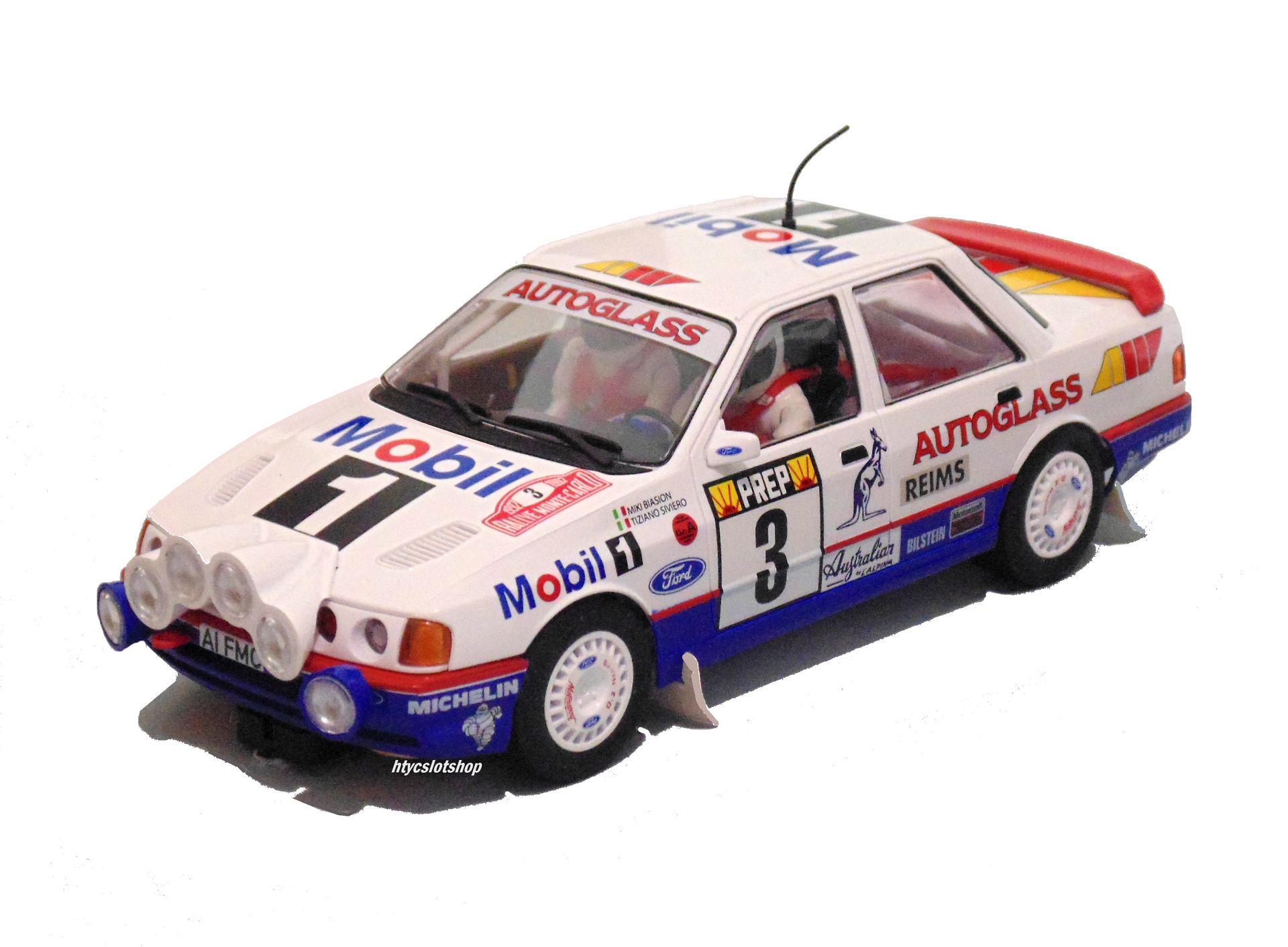 FORD SIERRA COSWORTH 4X4 #3 BIASION / SIVIERO RALLYE MONTE CARLO 1992