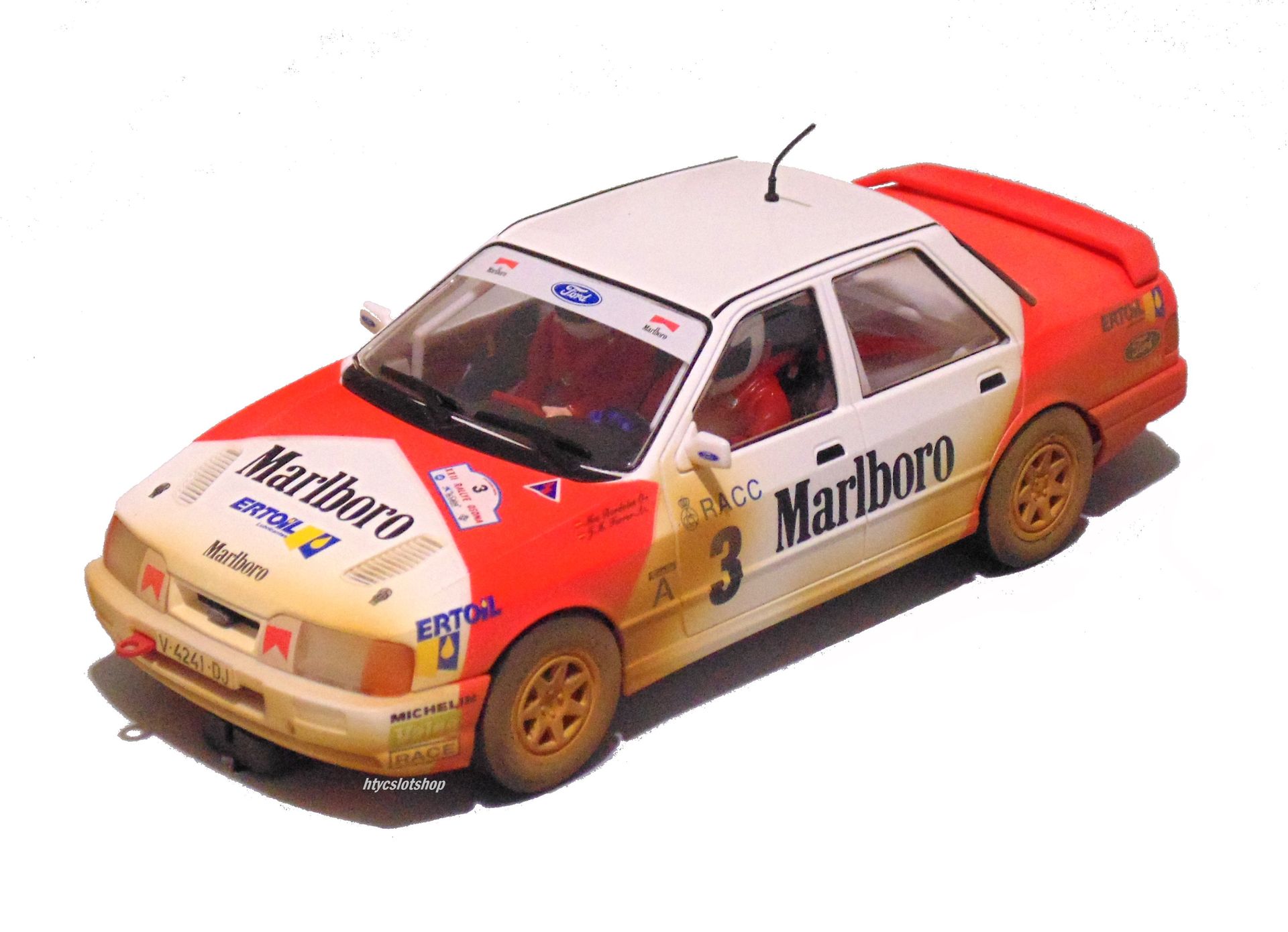 FORD SIERRA COSWORTH 4X4 #3 EFECTO SUCIO BARDOLET / FERRER RALLYE OSONA 1990