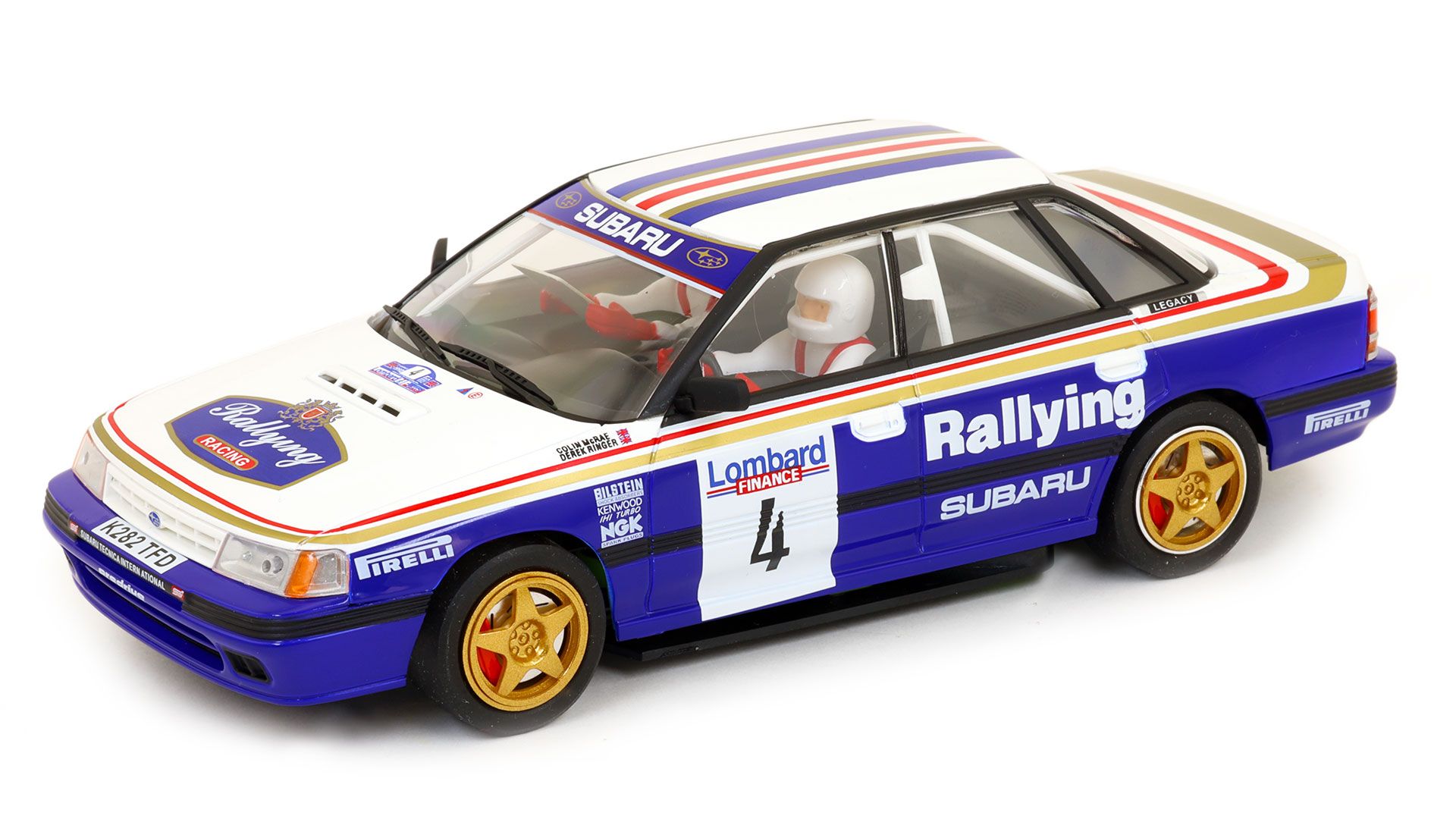 SUBARU LEGACY RS #4 RALLYING LOMBARD RAC RALLY 1992 MCRAE / RINGER