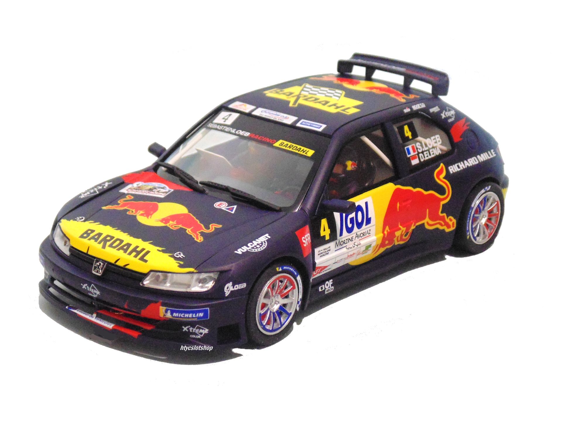 PEUGEOT 306  MAXI #4 RED BULL RALLYE MONT BLANC 2021 LOEB / ELENA