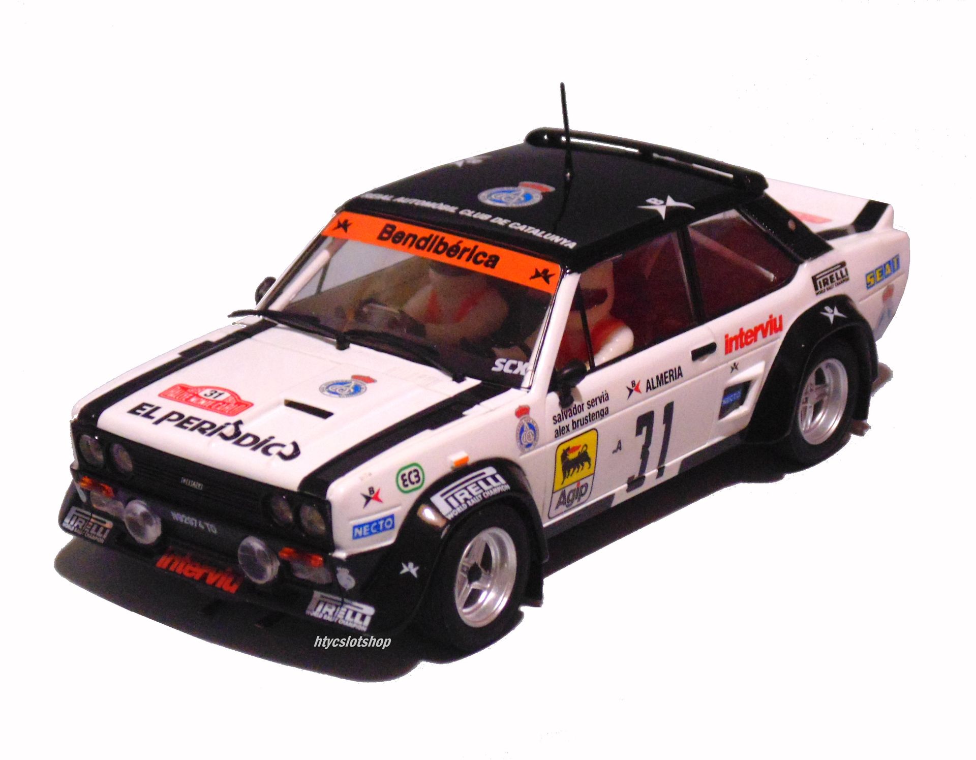 FIAT 131 ABARTH #31 RALLY MONTE CARLO 1979 SERVIA / BRUSTENGA