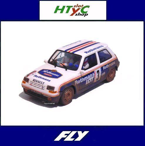 RENAULT 5 GT TURBO #3 ROTHMANS EFECTO SUCIO RALLY HEBROS 1986 KRUPA / MYSTKOWSKI