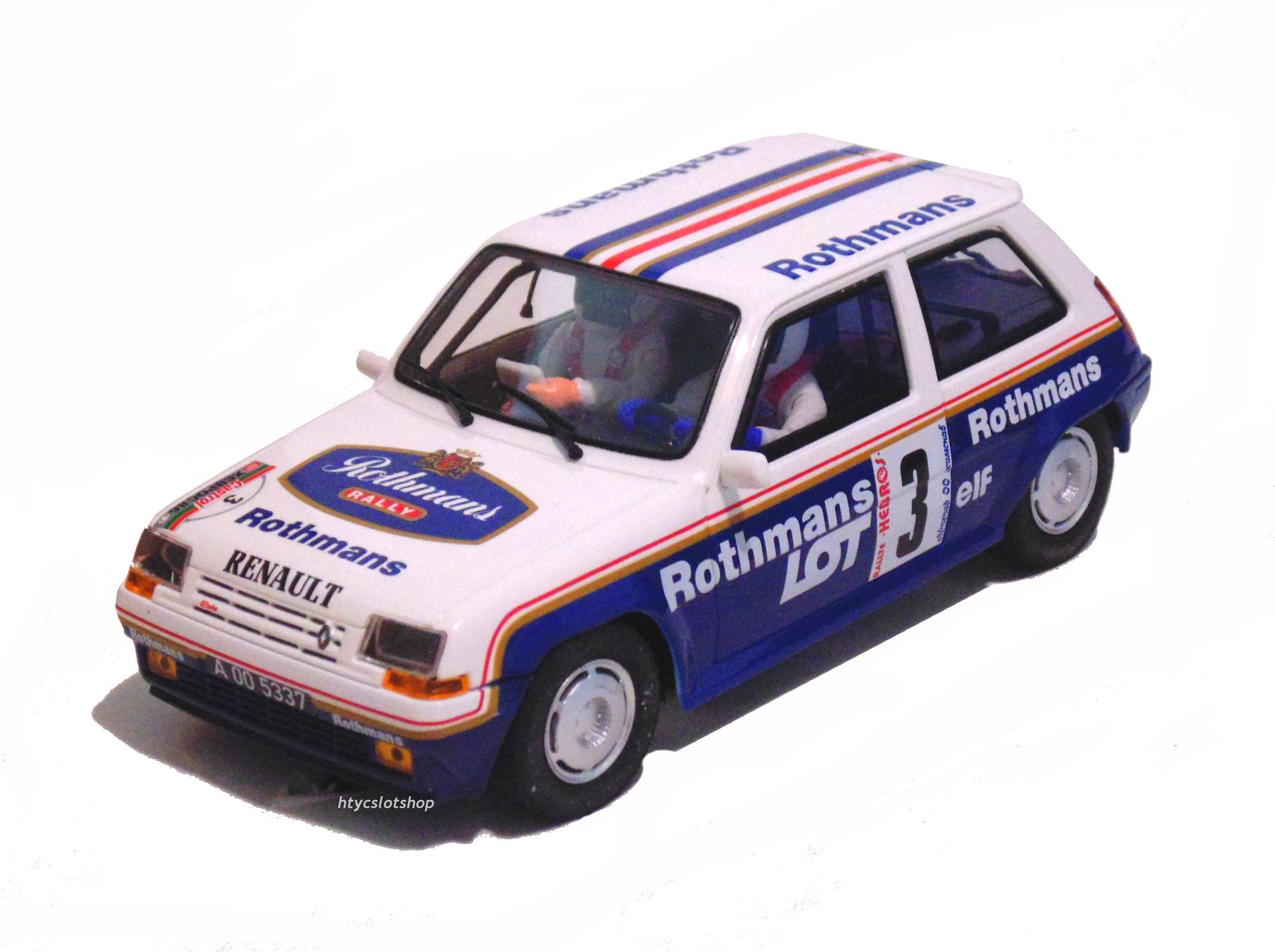 RENAULT 5 GT TURBO #3 ROTHMANS RALLY HEBROS 1986 KRUPA / MYSTKOWSKI