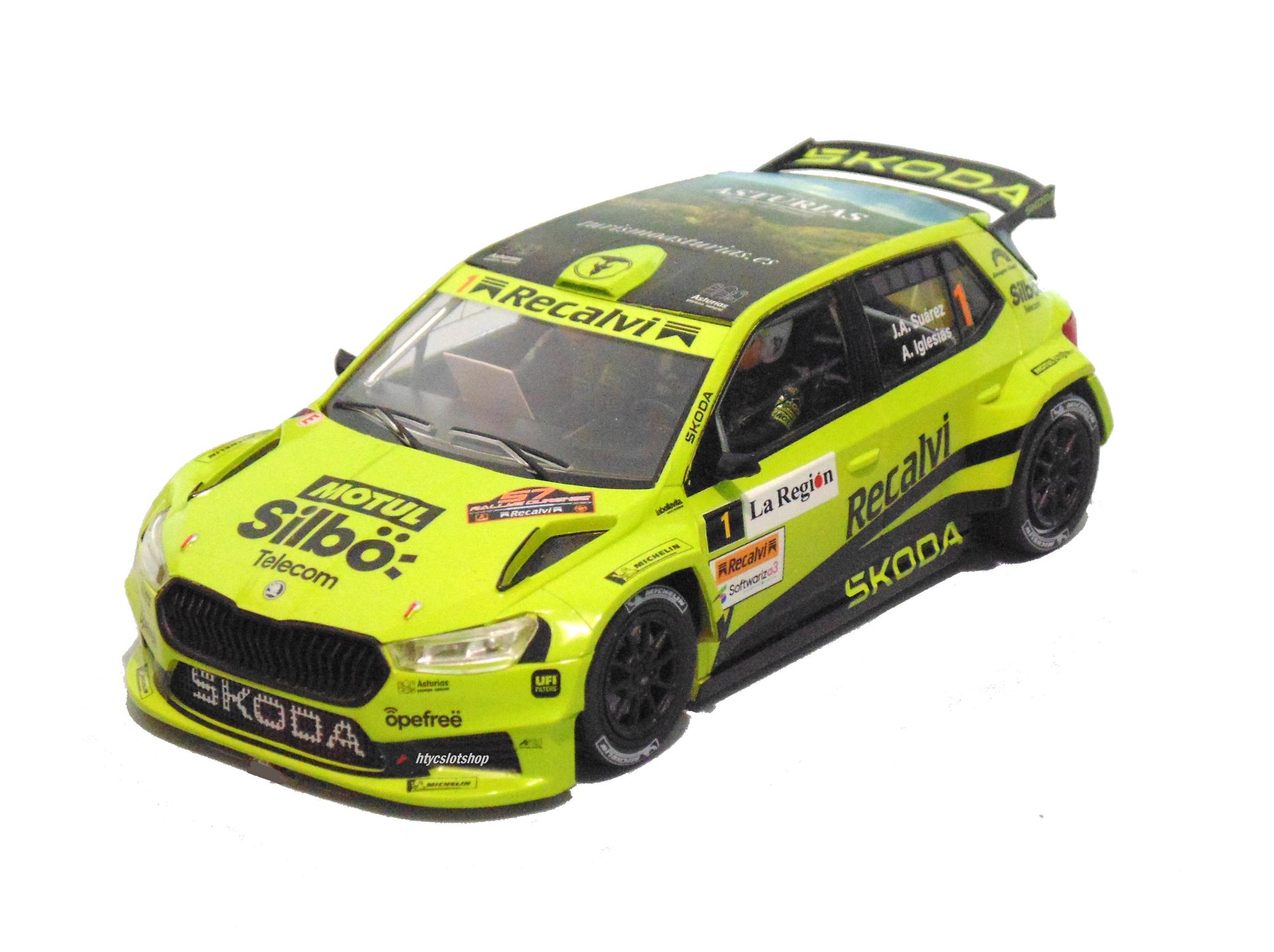 SKODA FABIA RALLY2 #1 RALLY OURENSE 2024 SUAREZ / IGLESIAS