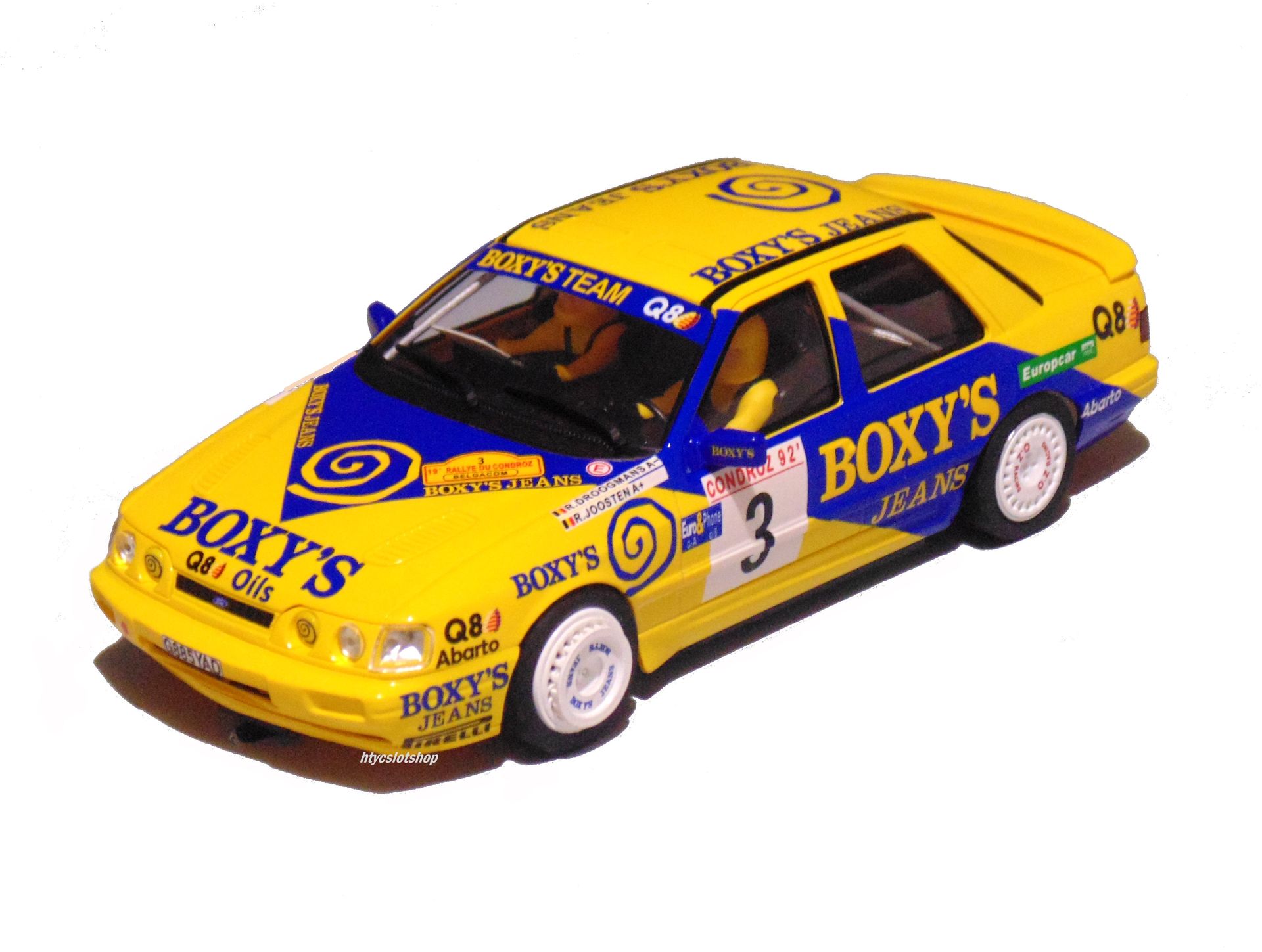 FORD SIERRA RS COSWORTH #3 WINNER RALLY CONDROZ 1992 DROOGMANS / JOOSTEN