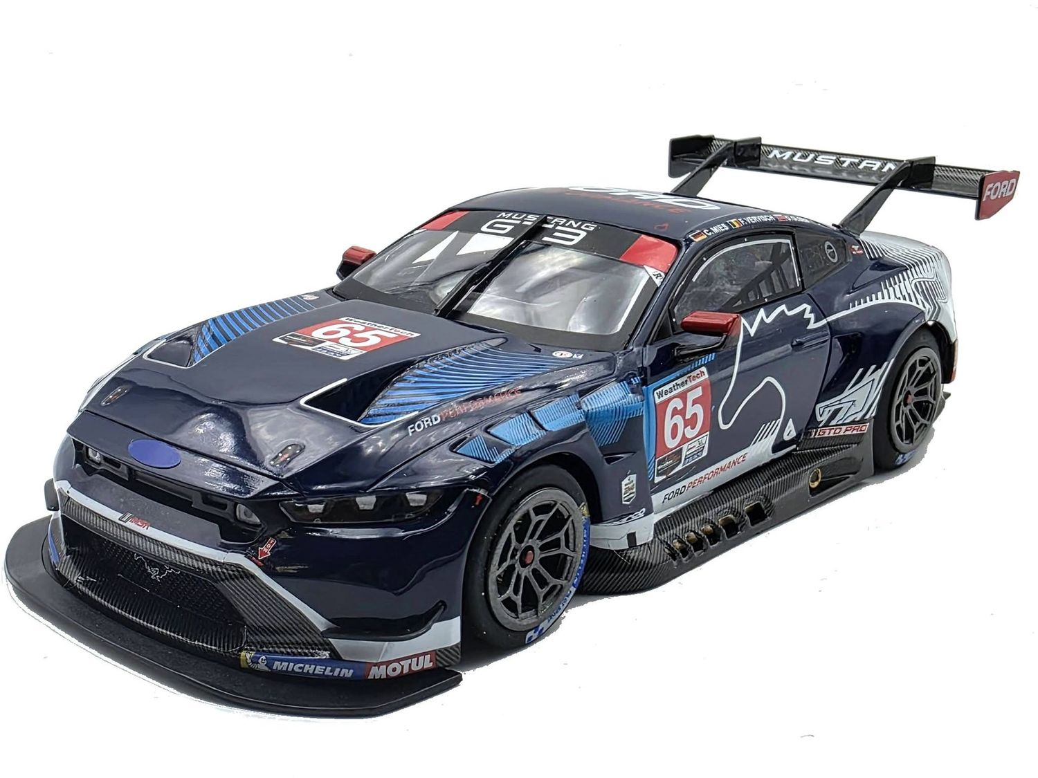 FORD MUSTANG GT3 #65 24 HS DAYTONA 2025 MIES /  VERVISCH /  OLSEN
