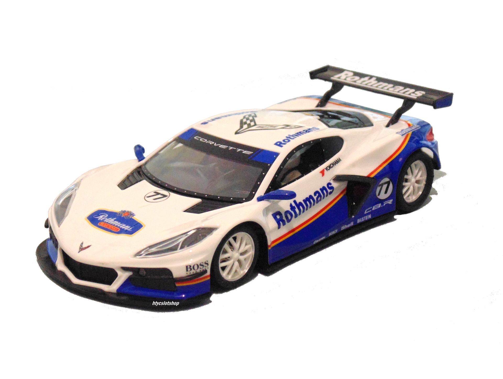 CORVETTE C8.R #77 ROTHMANS LIBERY BLUE