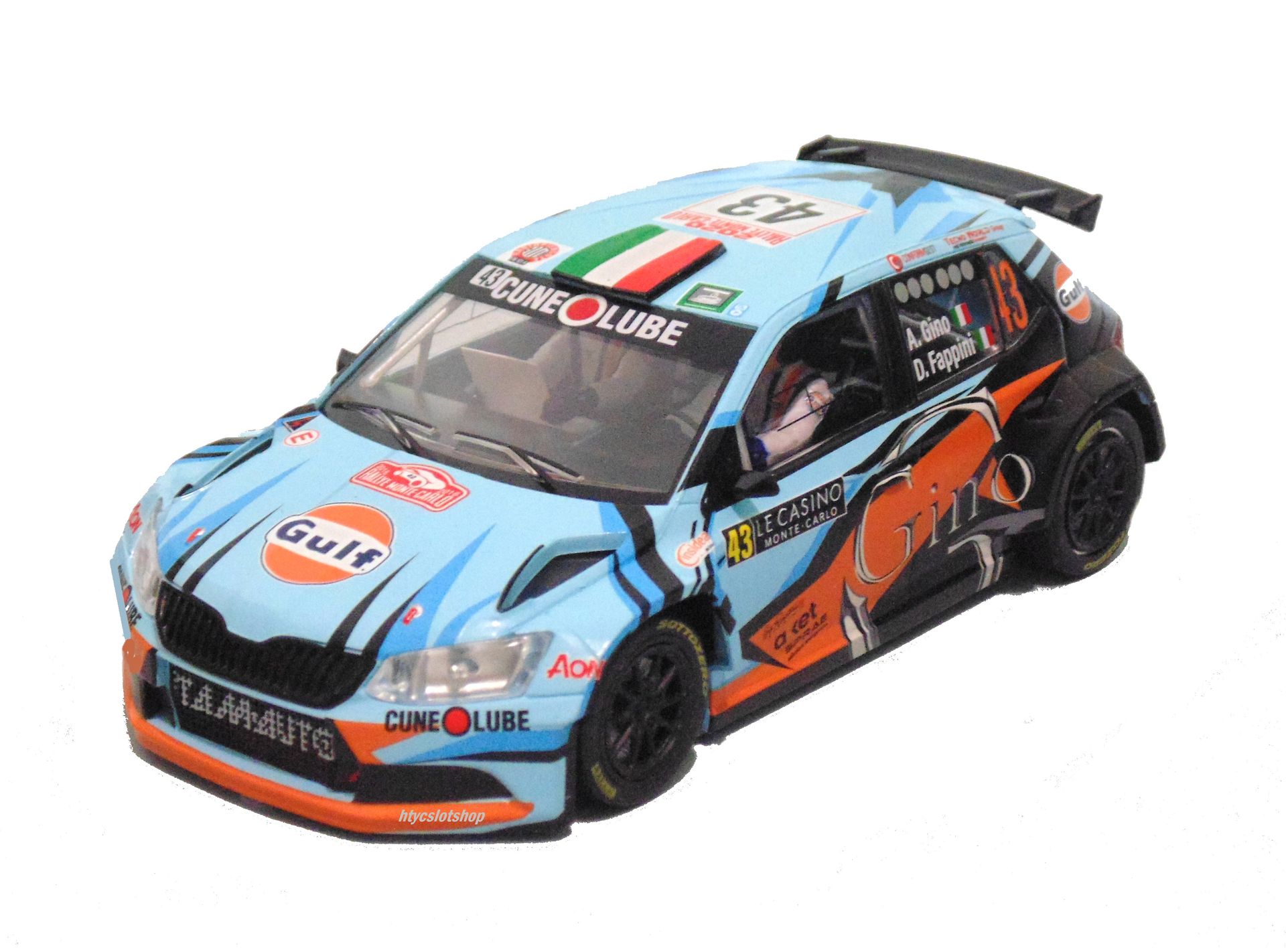 SKODA FABIA R5 #43 GULF RALLYE MONTE CARLO 2020 GINO / FAPPANI