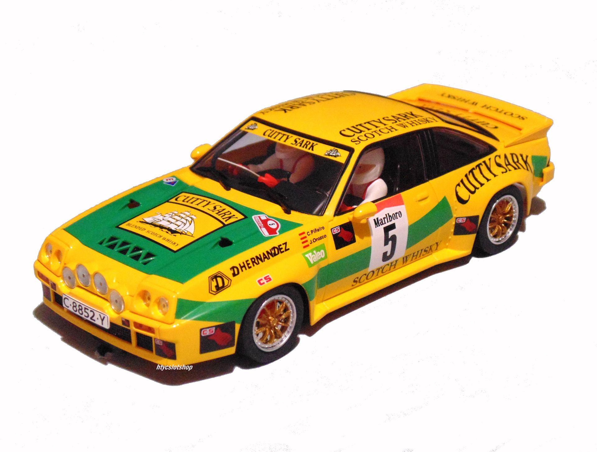 OPEL MANTA #5 CUTTY SARK RALLY RIAS BAIXAS 1988 PIÑEIRO / OROZCO