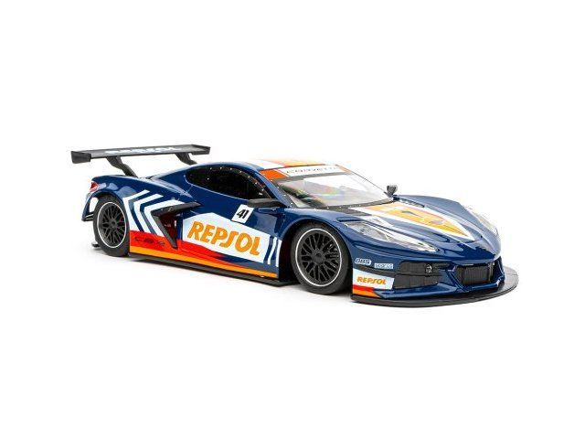 CORVETTE C8.R REPSOL LIVERY BLUE 41 AW KING 21