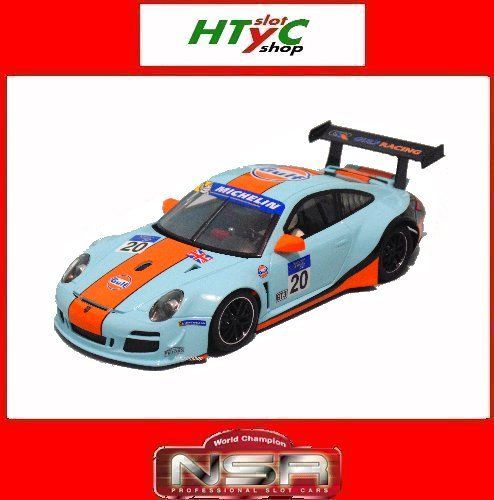 PORSCHE 997 #20 24 HS LE MANS 2017 GULF RACING LIVERY AW