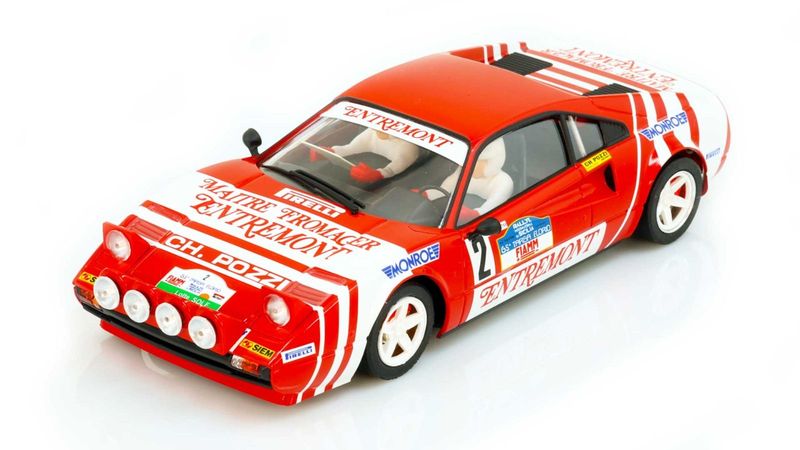 FERRARI 308 GTB #2 ENTREMONT WINNER TARGA FLORIO 1981 ANDRUET / TILBER