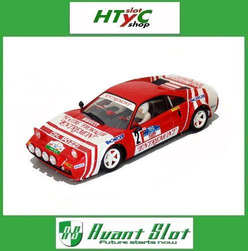 FERRARI 308 GTB #2 ENTREMONT WINNER TARGA FLORIO 1981 ANDRUET / TILBER