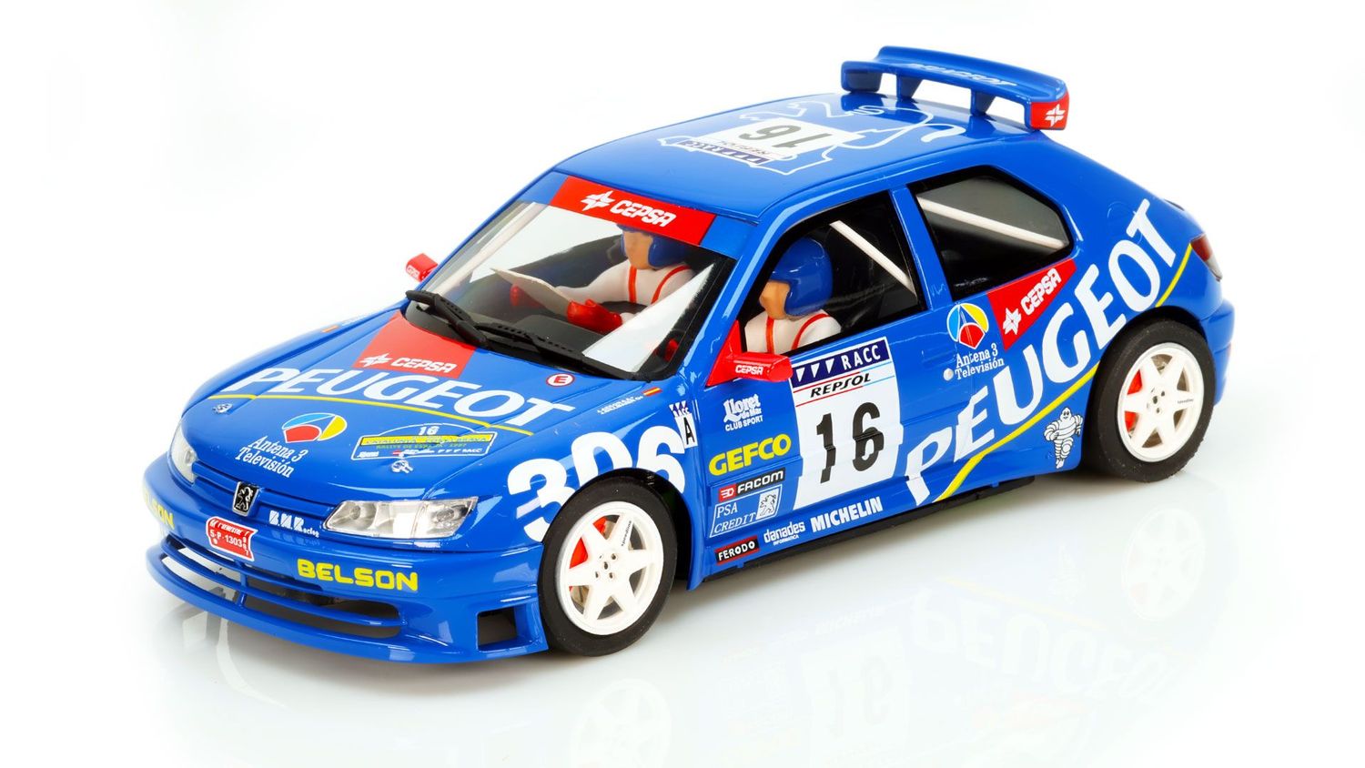 PEUGEOT 306 MAXI #16 RACC RALLY 1997 AZCONA / BILLMAIER