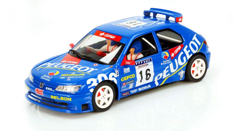 PEUGEOT 306  MAXI #16  RACC RALLY 1997 AZCONA / BILLMAIER