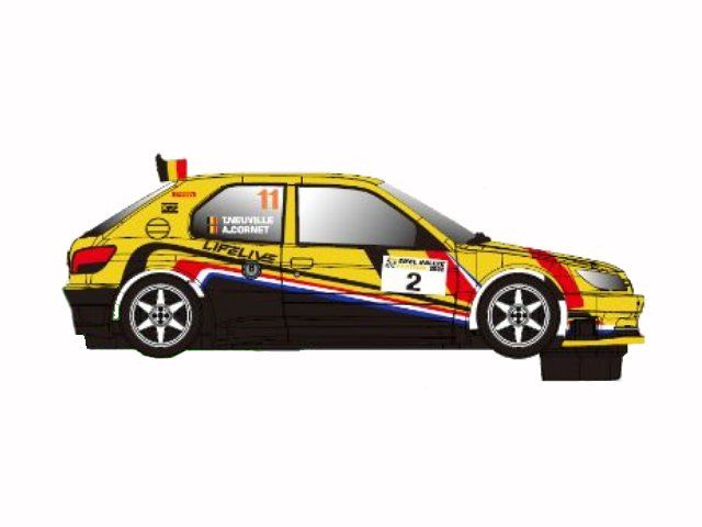 PEUGEOT 306  MAXI #2 EIFEL RALLYE FESTIVAL 2022 NEUVILLE / CORNET