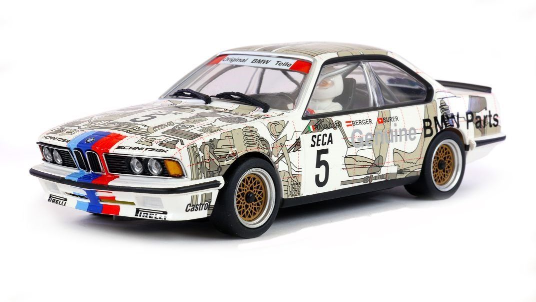 BMW 635 CSi #5 ORIGINAL TEILLE WINNER SPA 1985 RAVAGLIA / BERGER / SURER BMW 635 CSi #5 ORIGINAL TEILLE WINNER SPA 1985 RAVAGLIA / BERGER / SURER