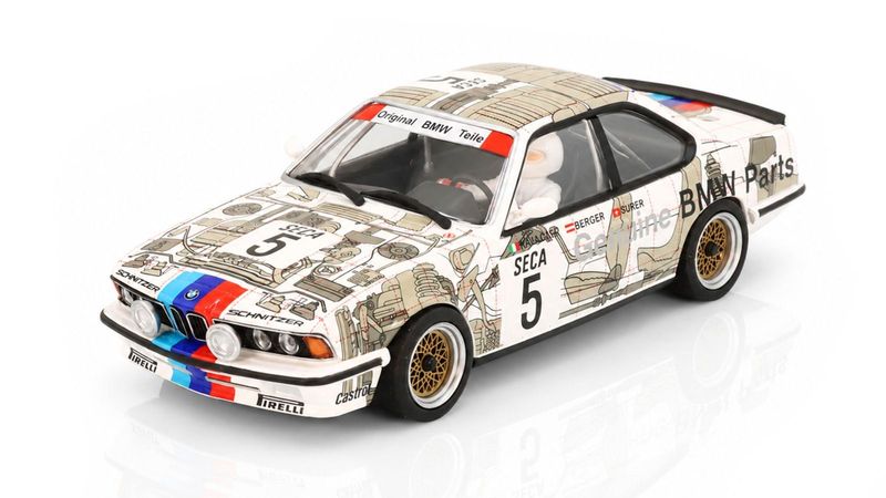 BMW 635 CSi #5 ORIGINAL TEILLE WINNER SPA 1985 RAVAGLIA / BERGER / SURER