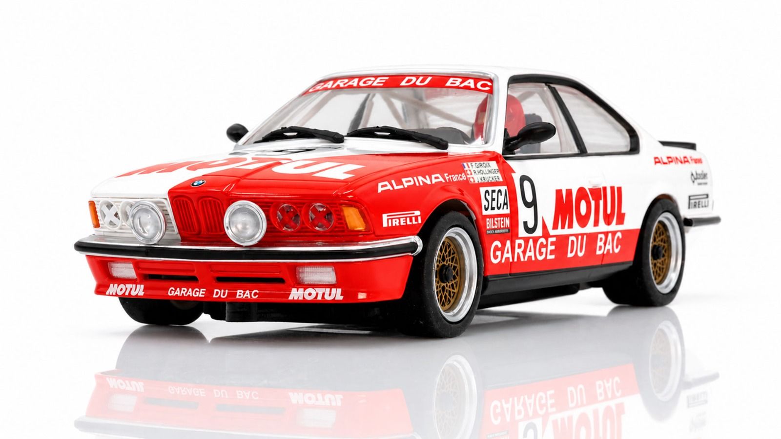 BMW 635 CSi #9 MOTUL SPA 1984 HOLLINGER / GIROIX / KRUCKER