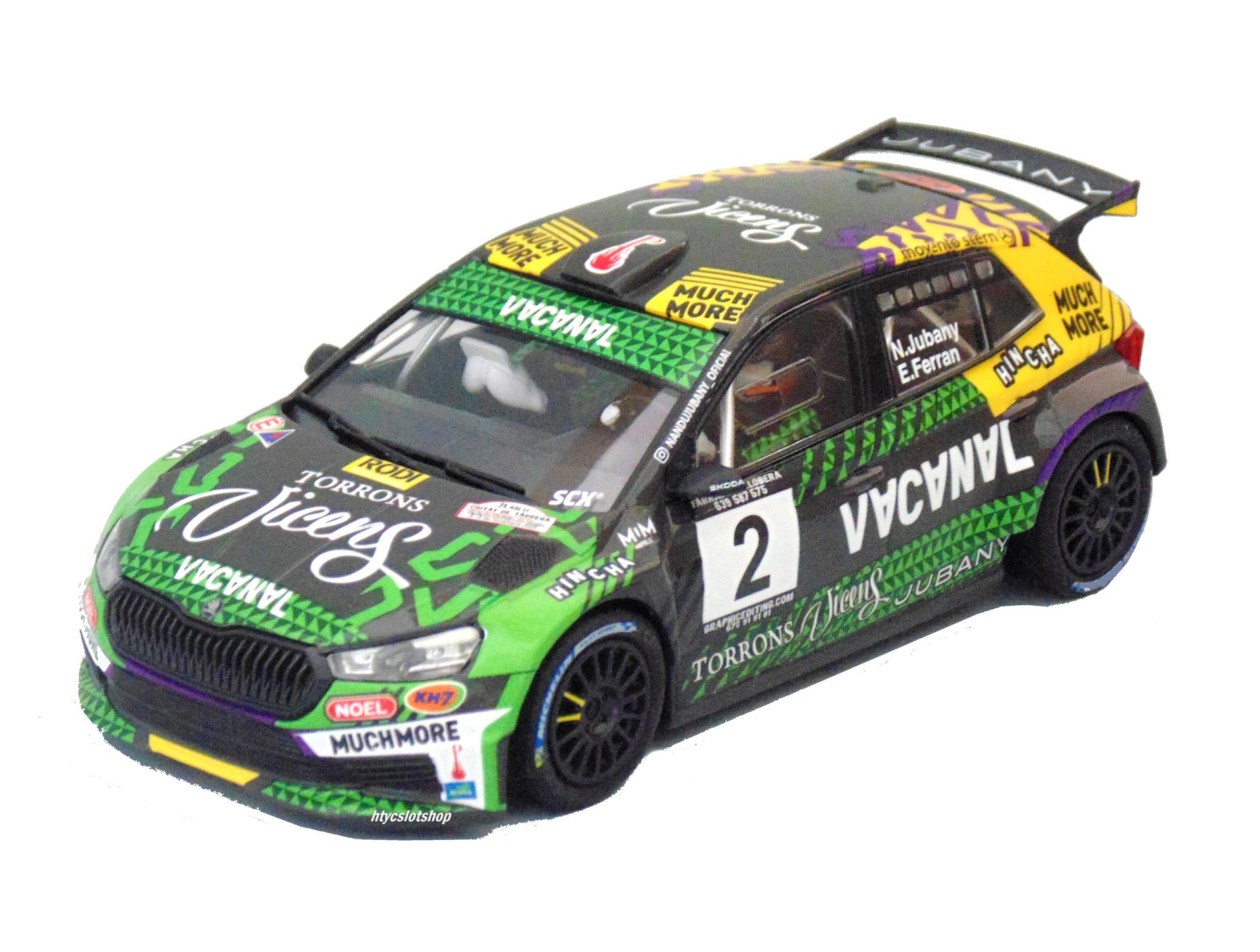 SKODA FABIA RS RALLY2 #2 NANDU JUBANY