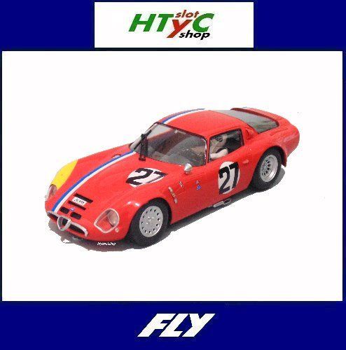 ALFA ROMEO TZ2 #27 1000 KM MISANO 1967 CELLA / ZECCOLI ALFA ROMEO TZ2 #27 1000 KM MISANO 1967 CELLA / ZECCOLI