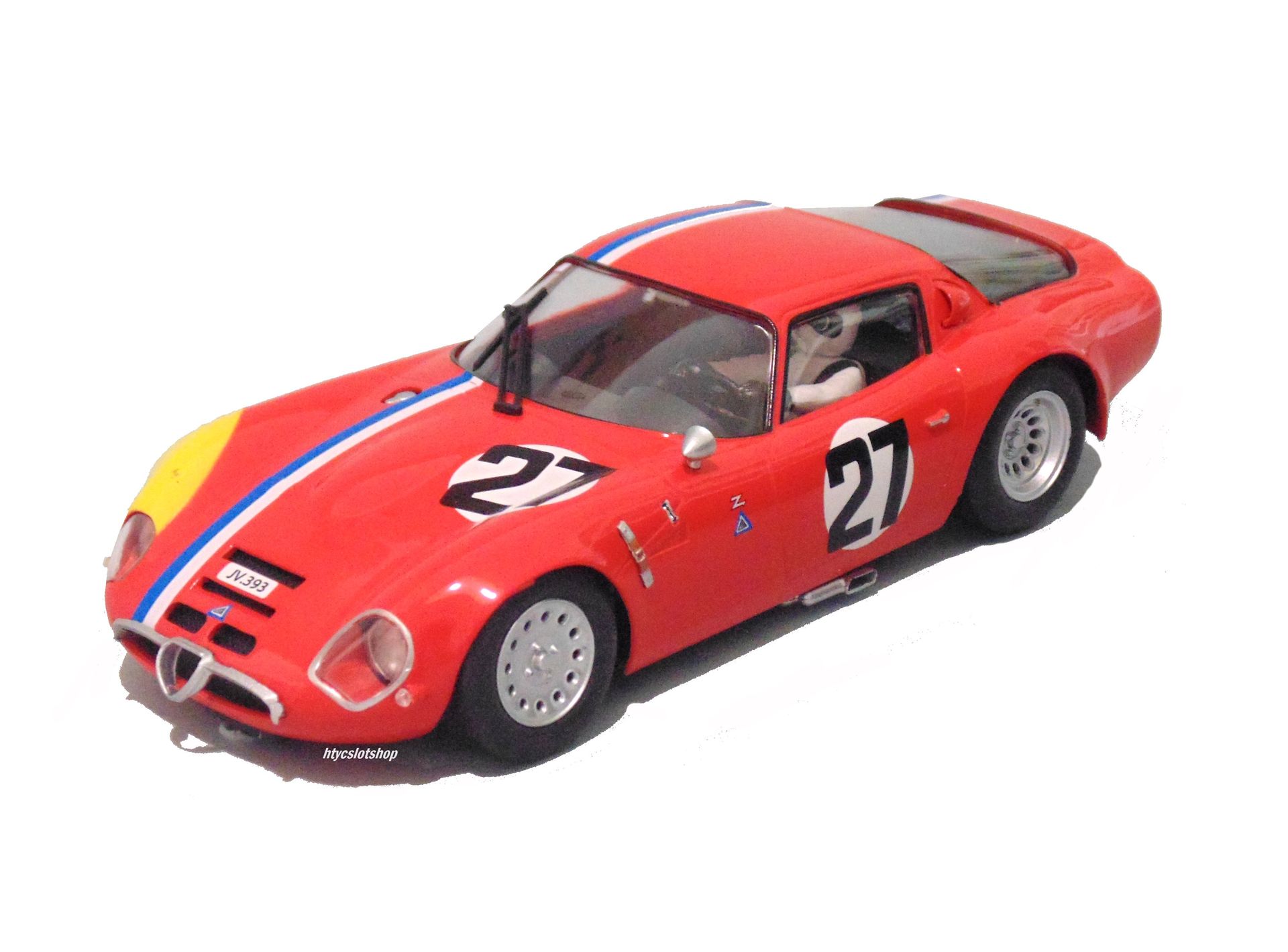 ALFA ROMEO TZ2 #27 1000 KM MISANO 1967 CELLA / ZECCOLI