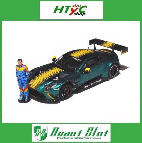 ASTON MARTIN VANTAGE GT3 EVO TEST CAR + FIGURA ALONSO
