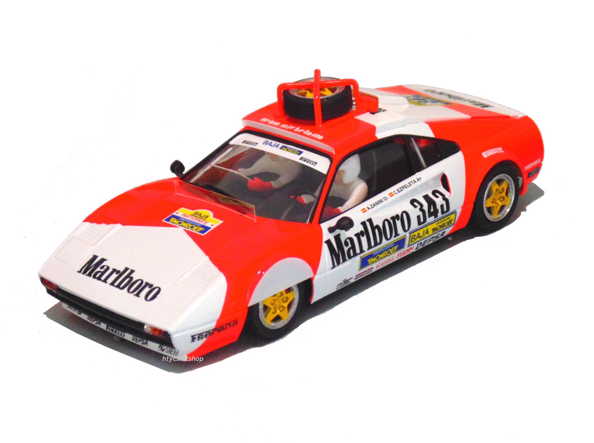 FERRARI 308 GTB #343 BAJA ARAGÓN 1985 ANTONIO ZANINI MARLBORO