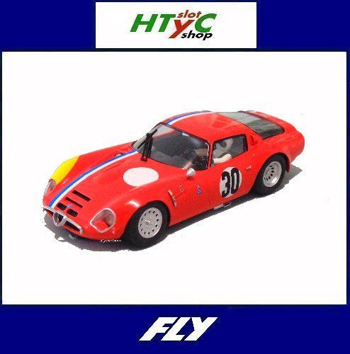 ALFA ROMEO TZ2 #30 1000 KM SPA 1967 TROSCH / PILETTE