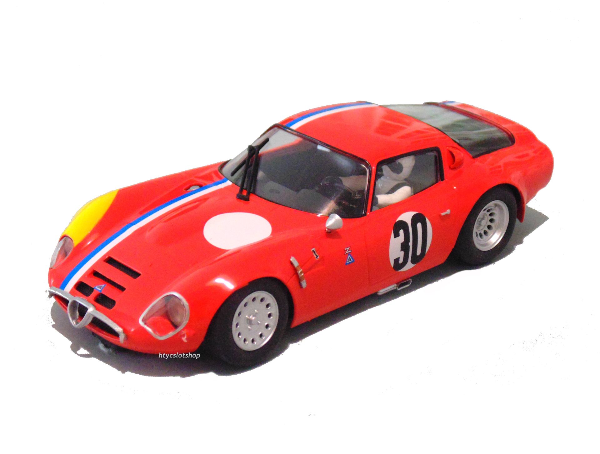 ALFA ROMEO TZ2 #30 1000 KM SPA 1967 TROSCH / PILETTE