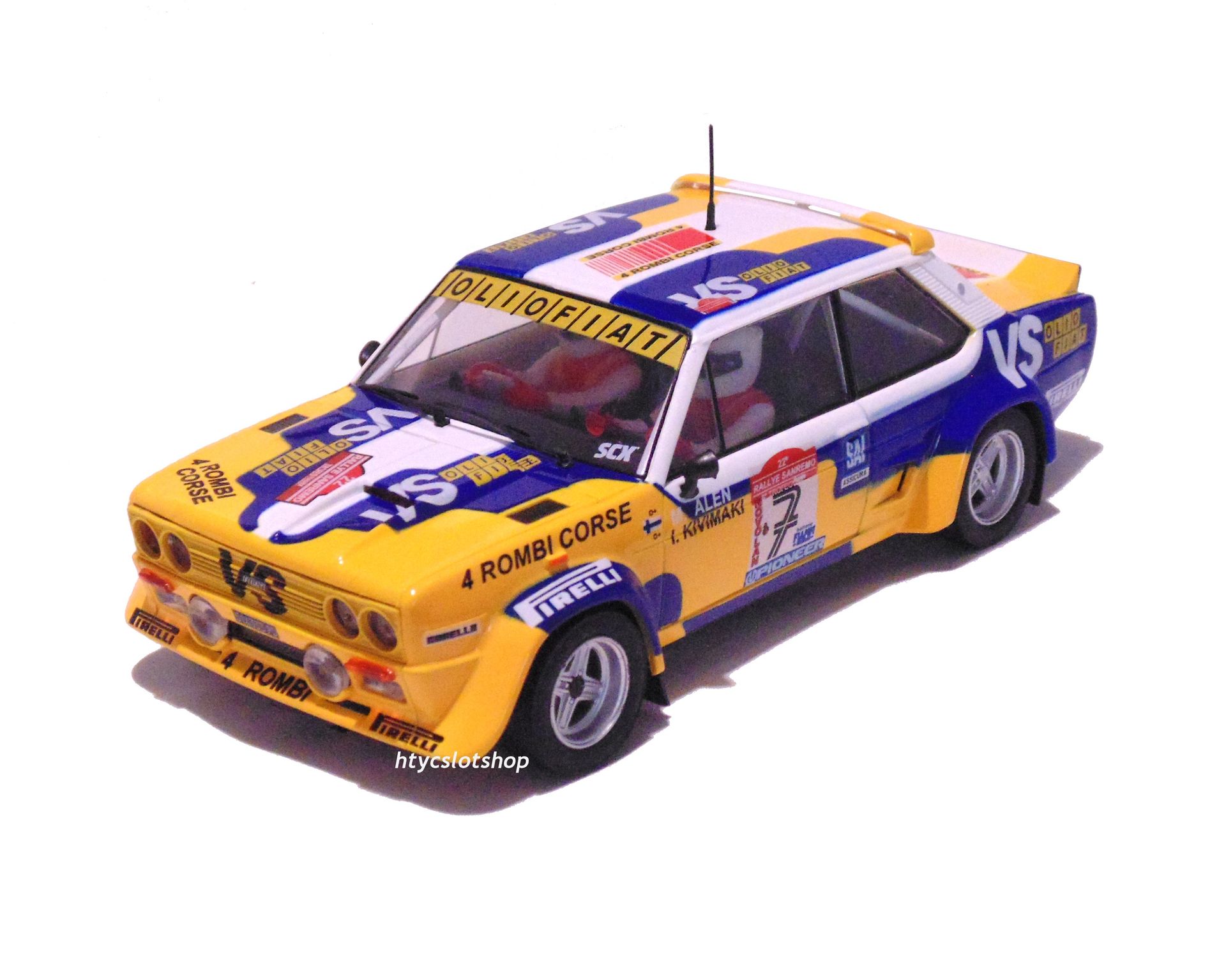 FIAT 131 ABARTH #5 RALLYE SAN REMO 1980 MARKKU ALEN