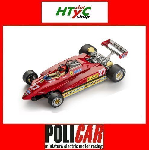 FERRARI 126 #27 GP IMOLA 1982 GILLES VILLENEUVE