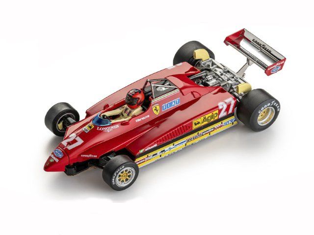 FERRARI 126 #27 GP IMOLA 1982 GILLES VILLENEUVE