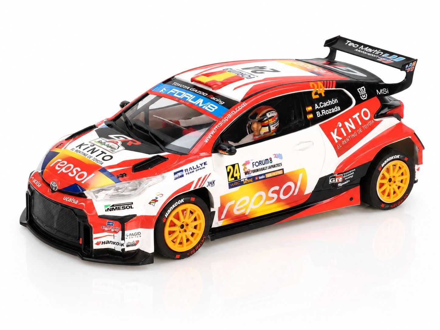 TOYOTA YARIS RALLY 2 #24 REPSOL RALLY JAPÓN 2025 CACHÓN / ROZADA