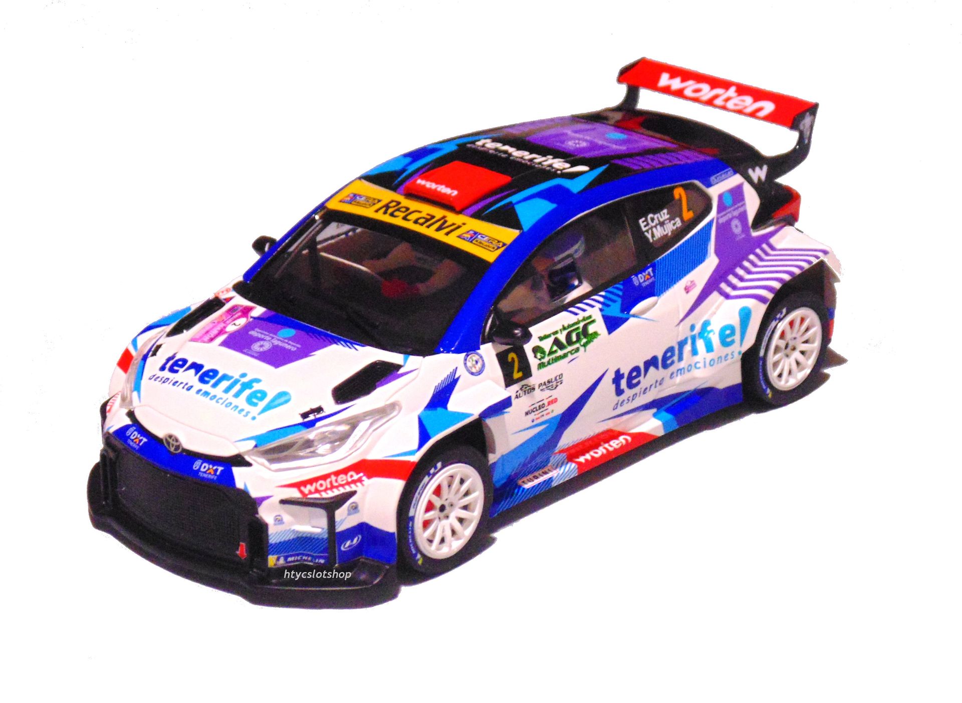 TOYOTA YARIS RALLY 2 #2 RALLY NARÓN 2025 CRUZ / MUJICA