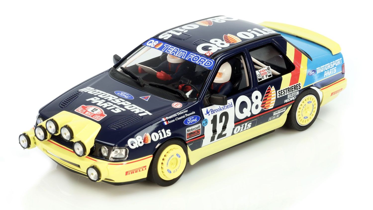 FORD SIERRA RS COSWORTH #12 RALLYE MONTE CARLO 1991 DELECOUR / PAUWELS