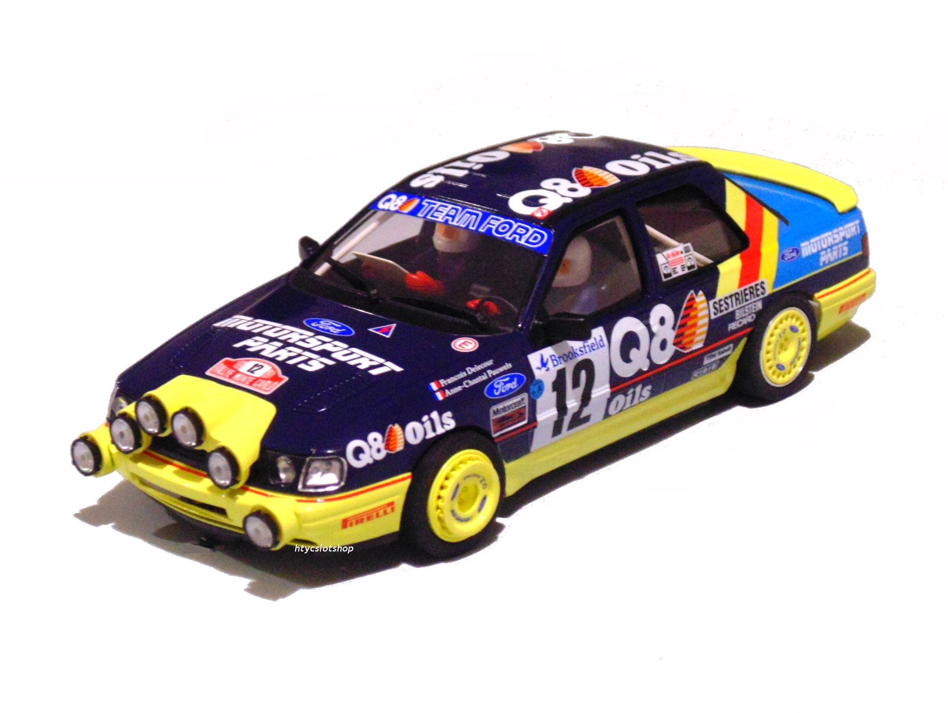 FORD SIERRA RS COSWORTH #12 RALLYE MONTE CARLO 1991 DELECOUR / PAUWELS