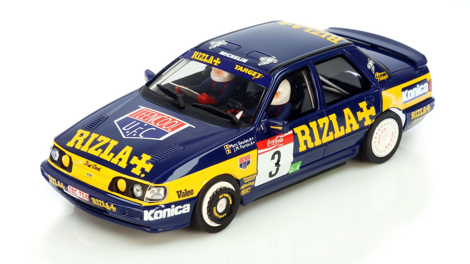FORD SIERRA RS COSWORTH #3 WINNER RALLY OMLOOP VAN VLANDEEREN 1992 SOULET / FORTIN