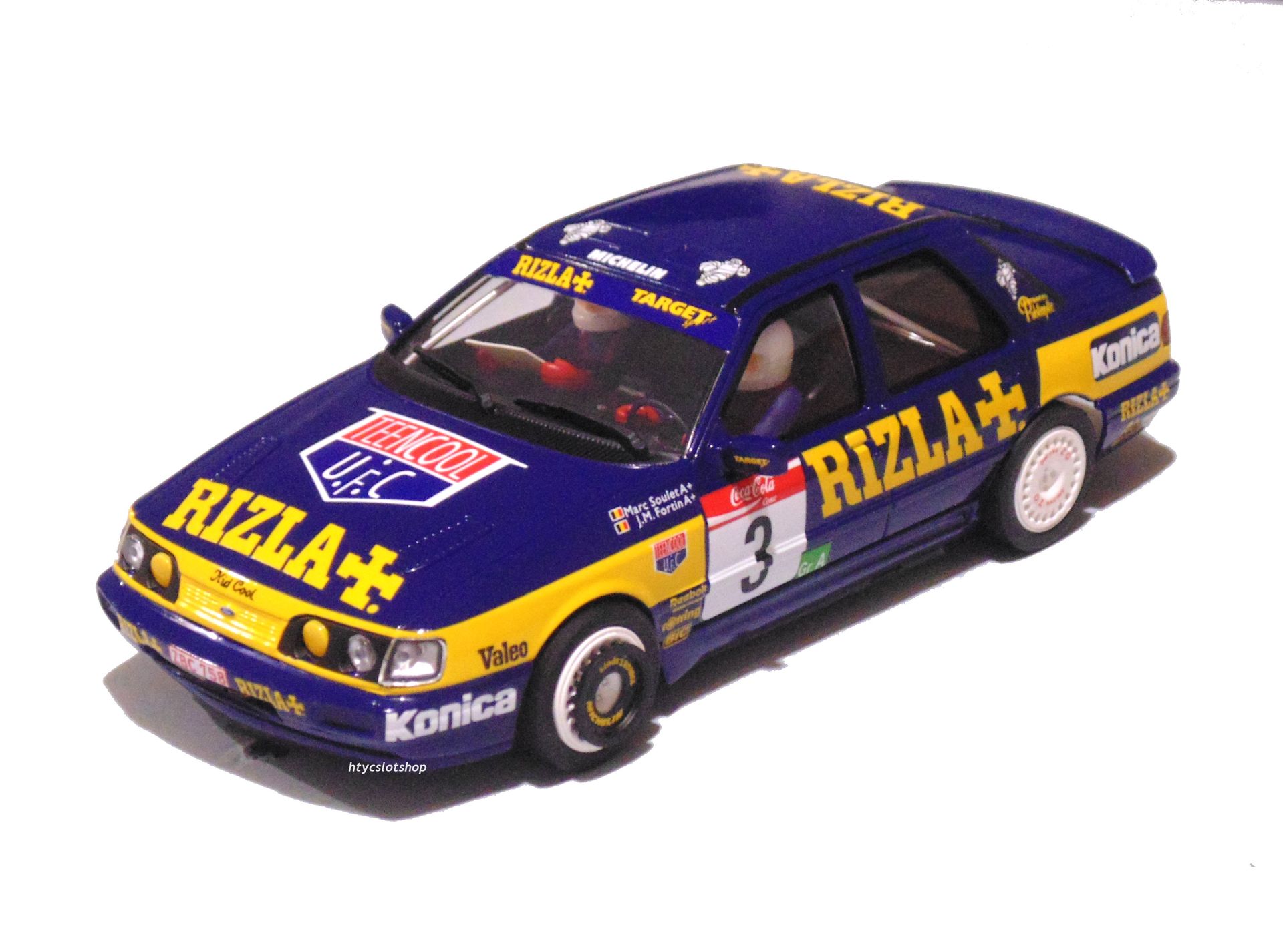 FORD SIERRA RS COSWORTH #3 WINNER RALLY OMLOOP VAN VLANDEEREN 1992 SOULET / FORTIN