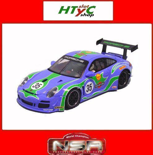 PORSCHE 997 #35 PURPLE HIPPIE PSYCHEDELIC LIVERY MARTINI
