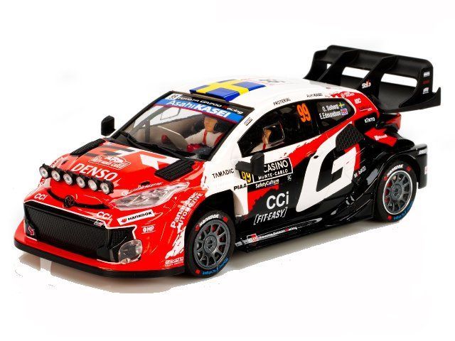 TOYOTA YARIS WRC1 #99 WINNER RALLYE MONTE CARLO 2026 SOLBERG / EDMONDSON TOYOTA YARIS WRC1 #99 WINNER RALLYE MONTE CARLO 2026 SOLBERG / EDMONDSON